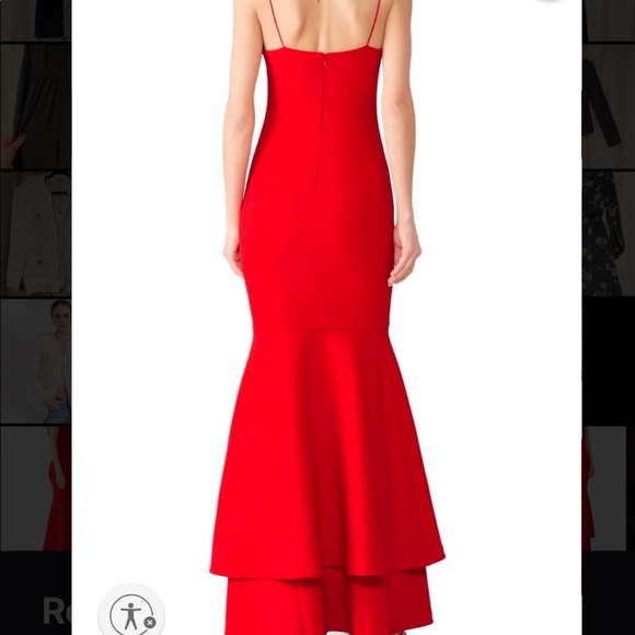 Red Likely Aurora gown, size 4, new with tags - Picture 3 of 4